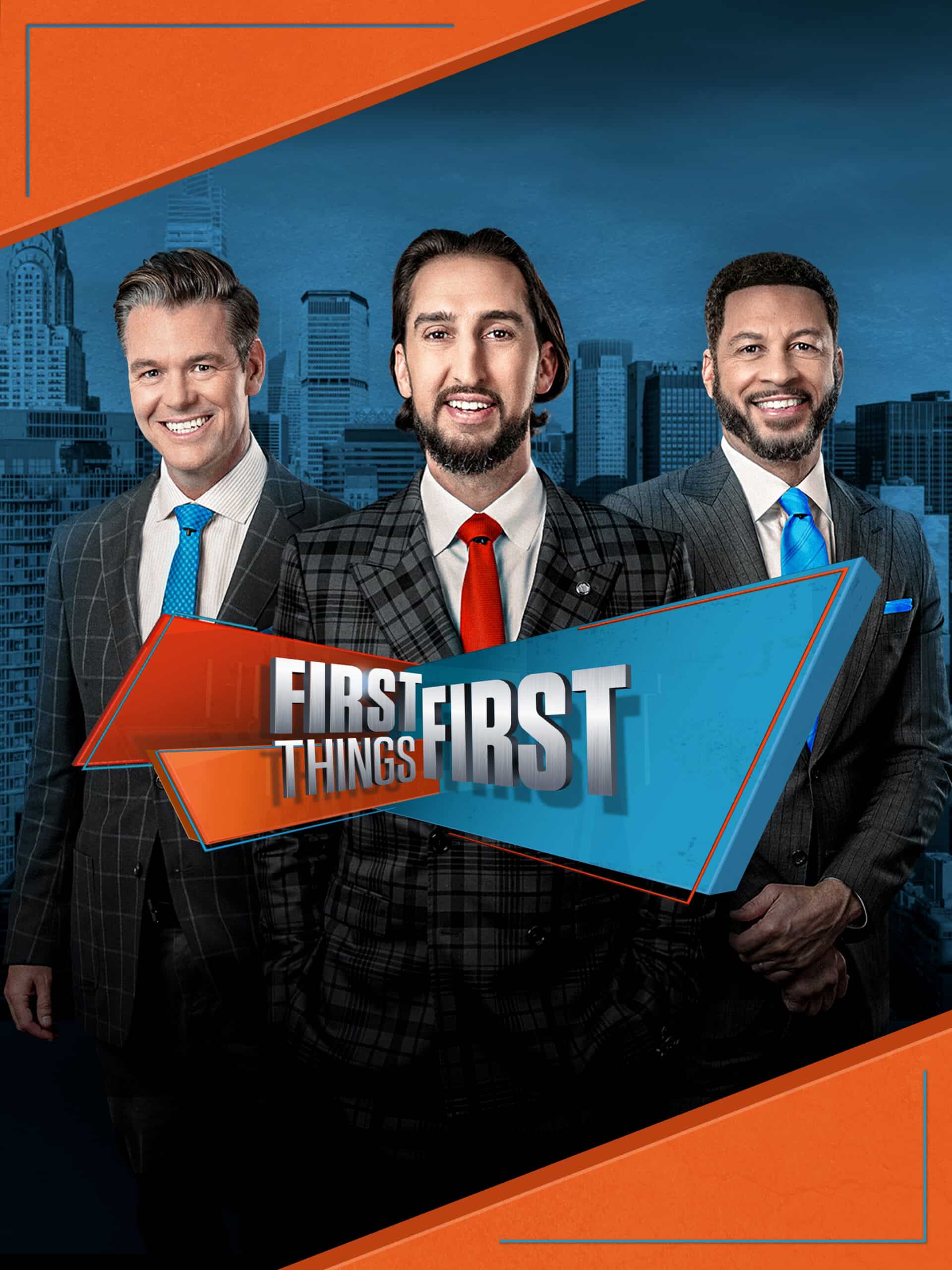 First Things First Picts First Things First Tv Show 60 Photos - Moonagedaydream.film